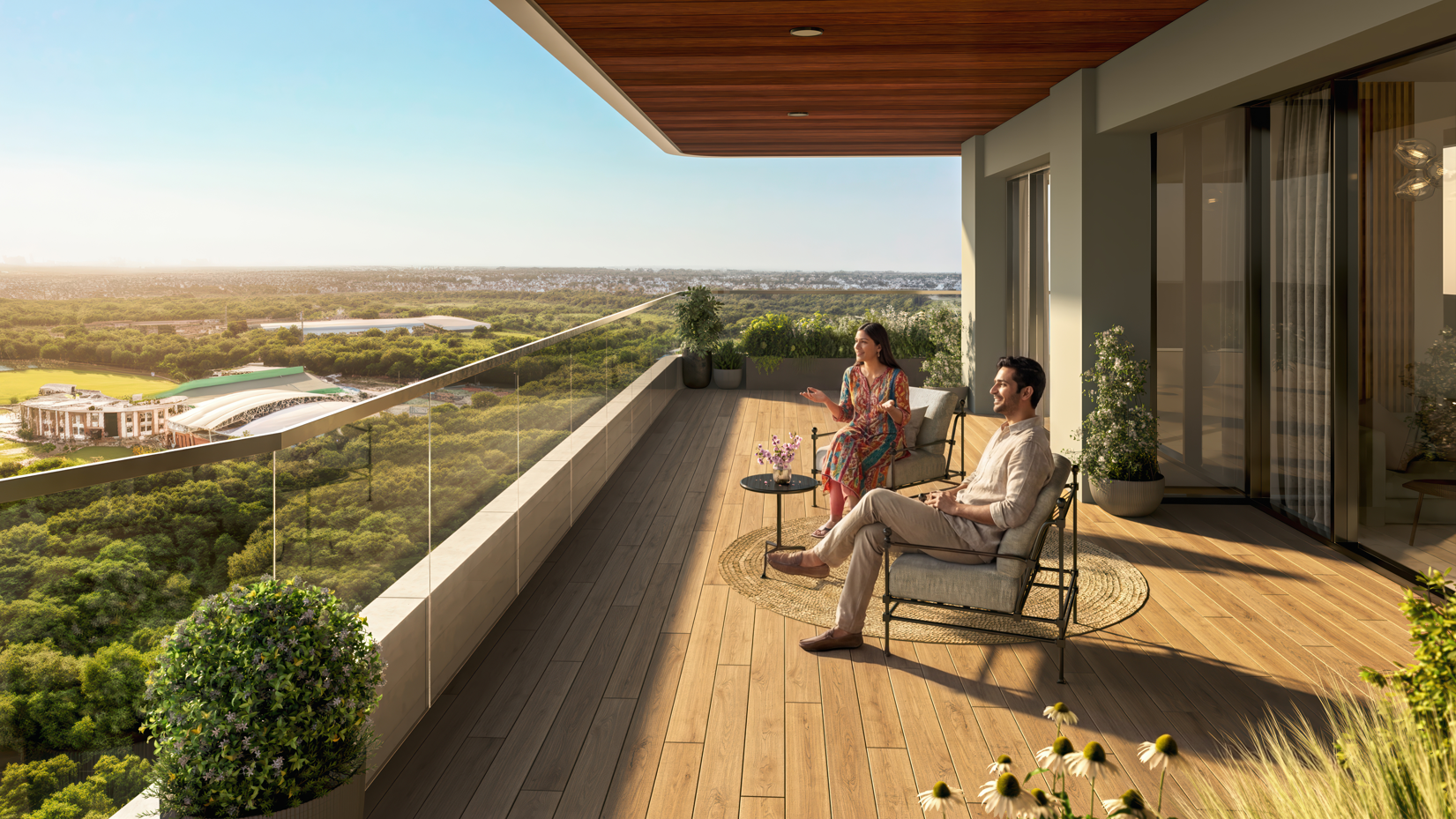 Balcony lifestyle